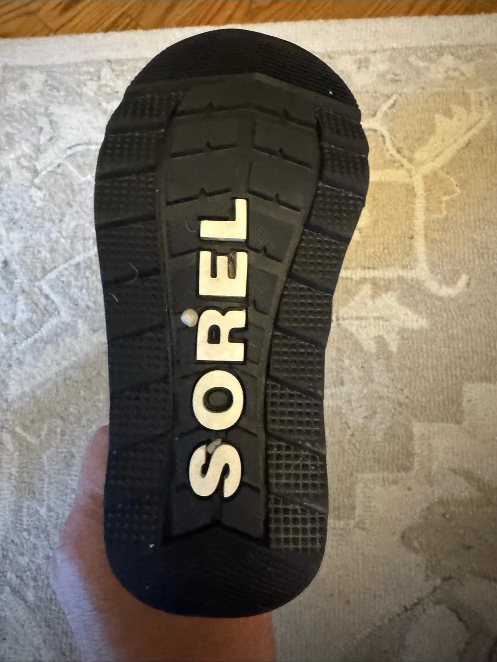 Sorel Kids Tan, Black and Gray Winter Boot